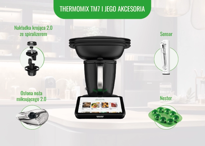Thermomix akcesoria spiralizer